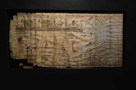 Thebes, Mythological papyrus of Paser