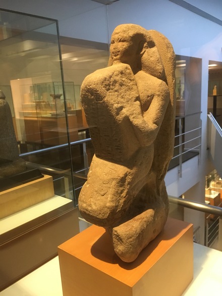 Thebes, Statue of a watchman named Amenhotep