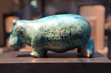 Thebes, Statuette of a hippopotamus