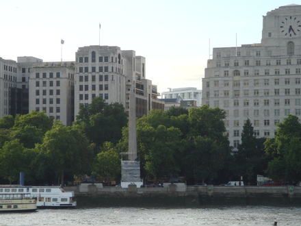 Heliopolis, Temple, obelisk (a.k.a. Cleopatra's needle, London)