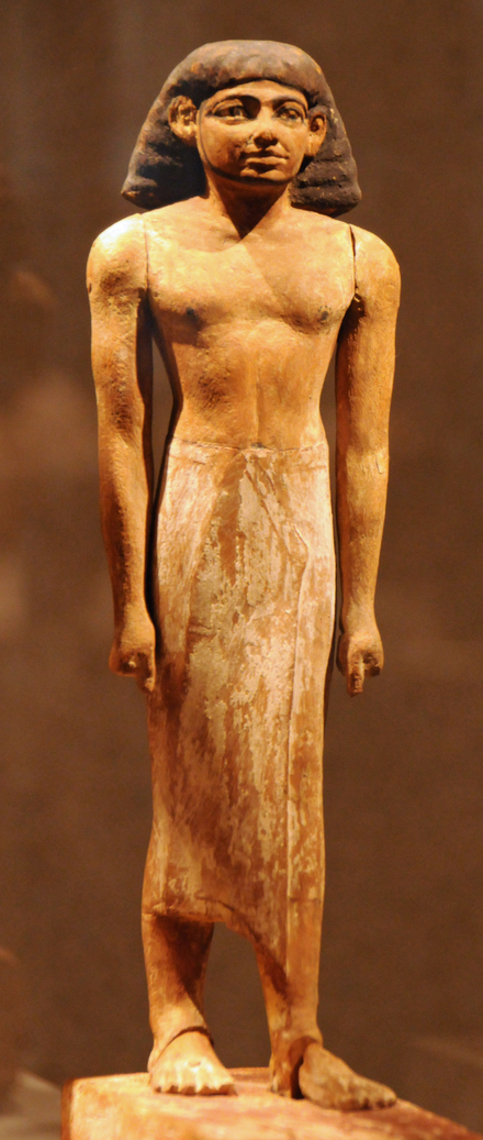 Meir, Statue of a man