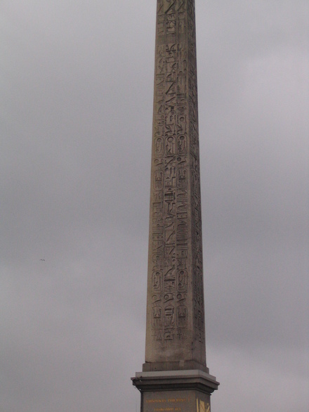 Luxor, Temple, obelisk (now in Paris)