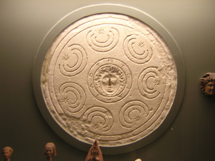 Mould for making a shield