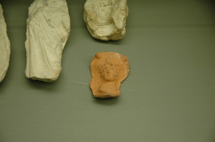 Relief of Ptolemy IV Philopator as Hermes