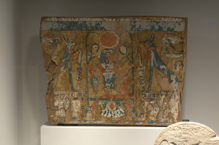 Painting with Anubis