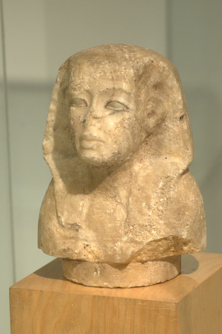 Head of a canopic jar
