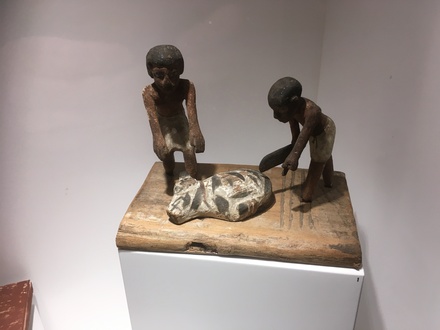 Funerary model of two butchers