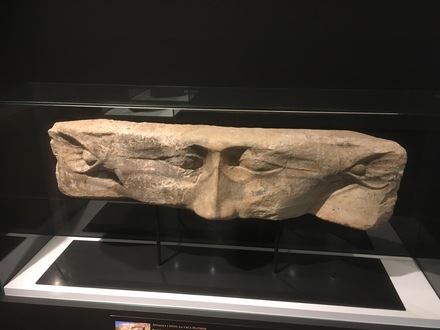 Detail of a Hathor capital