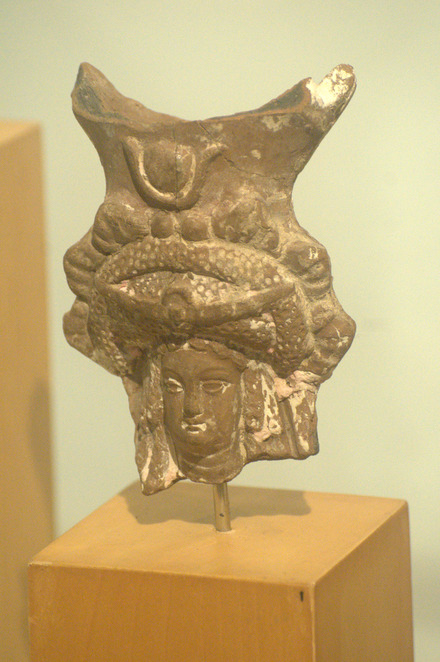 Terracotta of Isis