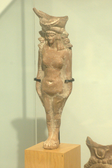 Statuette of Isis with Horus (