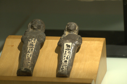 Two shabtis of Khaemuaset, son of Ramesses II