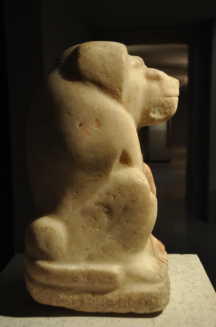 Baboon with the serekh of Narmer