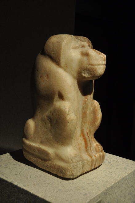 Baboon with the serekh of Narmer
