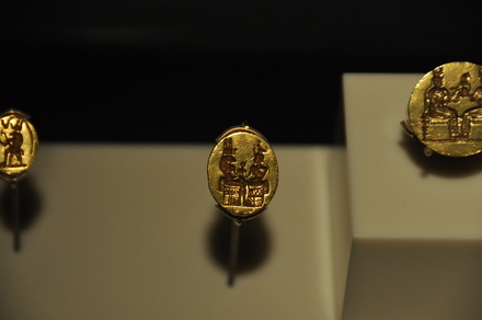 Ring-seal with the divine birth of the ruler