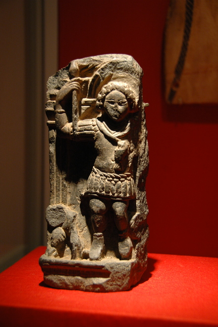 Relief of a military god