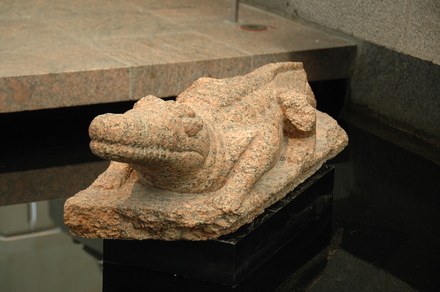 Statue of a crocodile