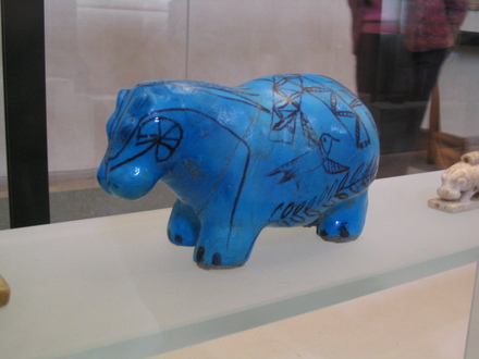 Statuette of a hippopotamus