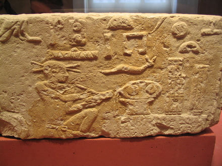 Relief of a scribe