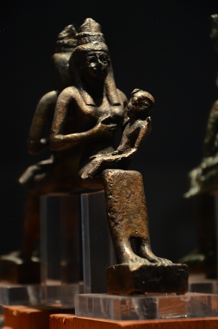 Statuette of Isis and Horus (