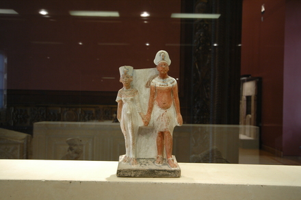 Statuette of Akhenaten and Nefertiti