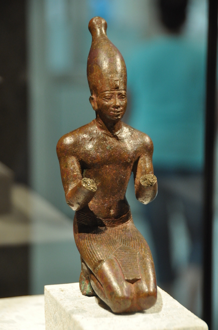 Statuette of Saite king