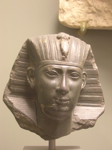 Head of Saite king