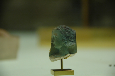 Faience relief of Arsinoe II