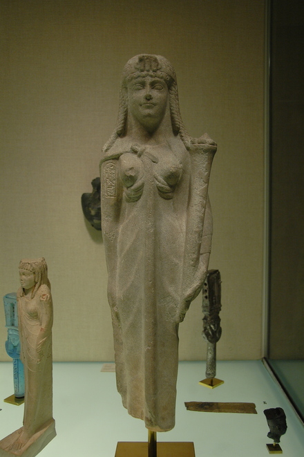 Statue of Cleopatra II, Egyptian style