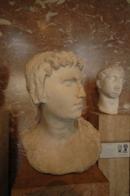 Head of Cleopatra II or III as Isis