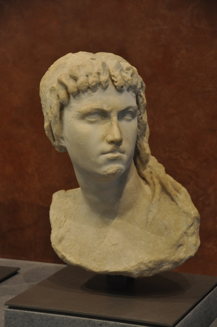 Head of Cleopatra II or III as Isis