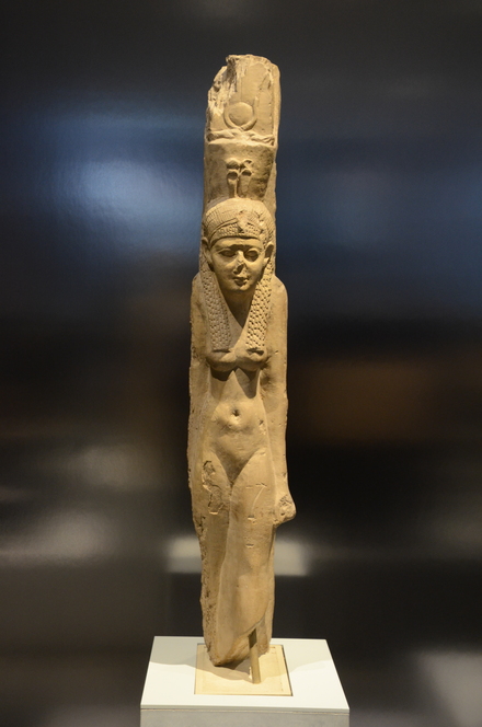Statue of Cleopatra II or III, Egyptian style