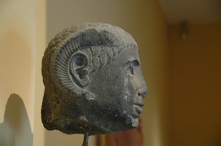 Head of a Ptolemaic king as Zeus-Ammon