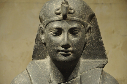 Statue of Ptolemy III Euergetes, Egyptian style