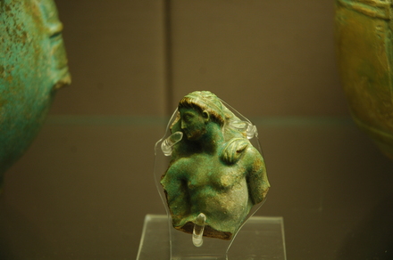 Faience relief of Ptolemy IV Philopator