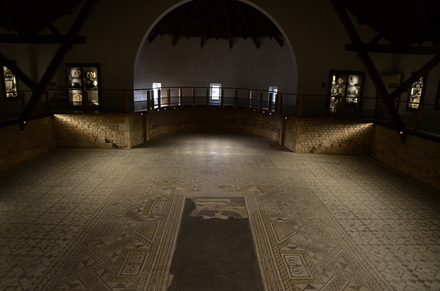 Grand, Mosaic floor in so-called basilica