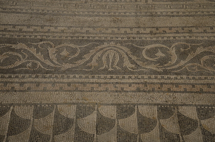 Grand, Edge of a mosaic in so-called basilica