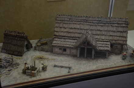 Juvincourt, model of 6th/7th farmhouse