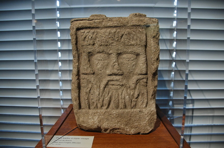 Naix-aux-Forges, Relief with triple-faced Celtic deity