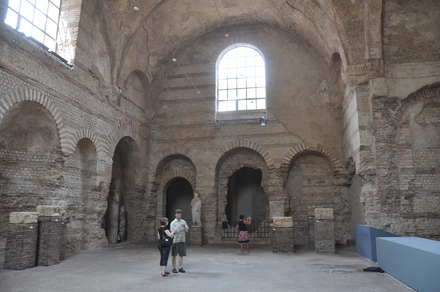 Lutetia, Frigidarium of the Roman thermal baths