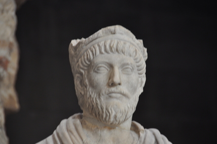 Lutetia, Head of priest of Serapis