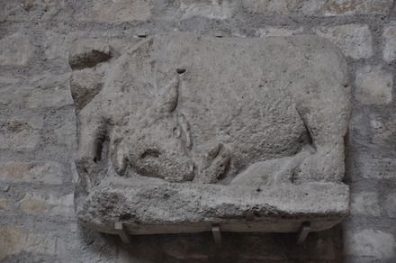 Lutetia, Relief with bullsacrifice bull mus cluny