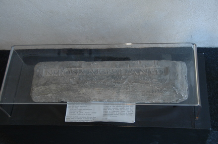 Saint-Valery-en-Caux, Leaden ingot, made in Britannia under control of II Auguste