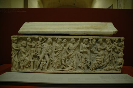 Arles, Sarcophagus of St. Hilary, so called Sarcophagus of Prometheus