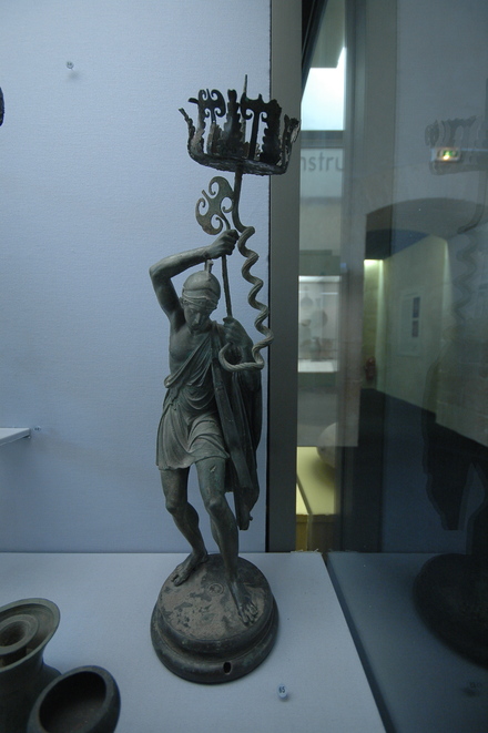 Bavay, Bronze lampstand
