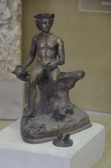 Reims, Bronze statuette of Mercury