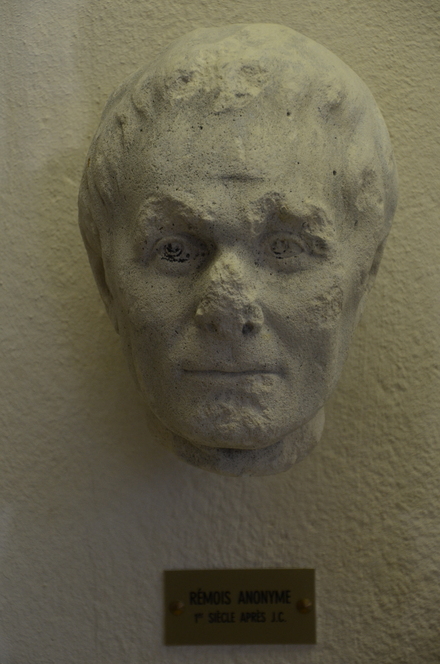Reims, Head of a Roman citizen
