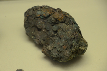 Reims, Treasure with clumbed together coins