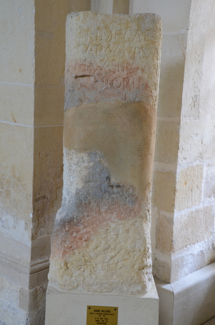 Reims, Milestone erected in the period of emperor Maximianus