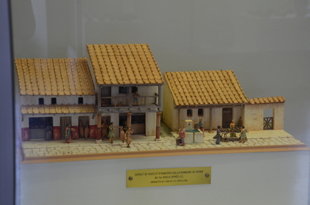 Reims, Model of Roman houses