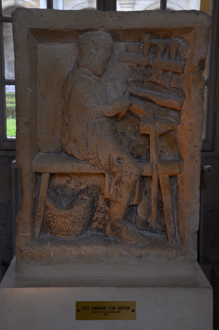 Reims, Tombstone of a carpenter